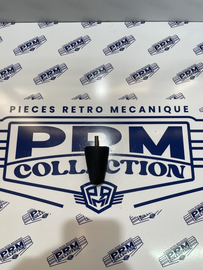 BUTEE DE SUSPENSION hauteur 70 mm caoutchouc + tige filetée