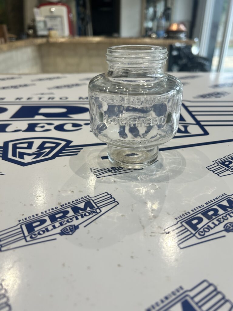 BOCAL DE LIQUIDE DE FREIN verre occasion H90mm pour tétine