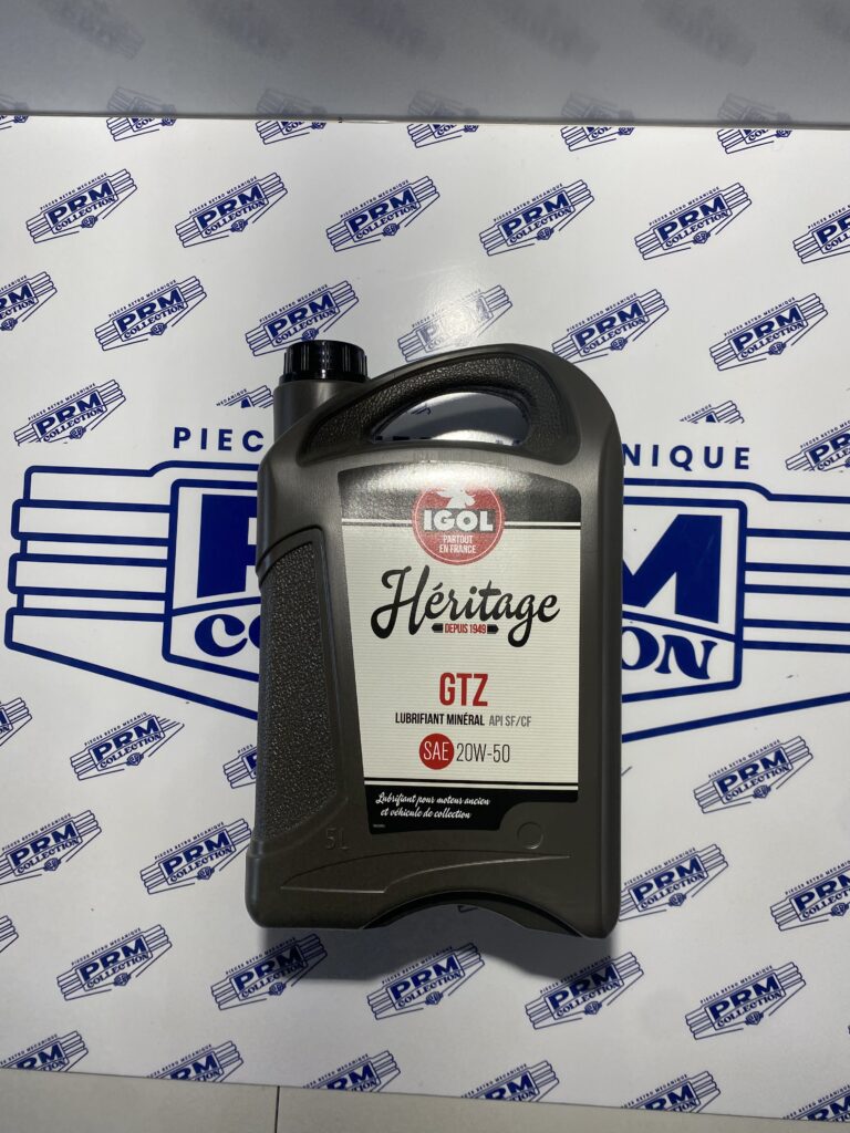 HUILE MINERALE MOTEUR IGOL SAE 20W50 bidon de 5 L