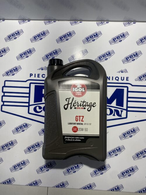 HUILE MINERALE MOTEUR IGOL SAE 20W50 bidon de 5 L