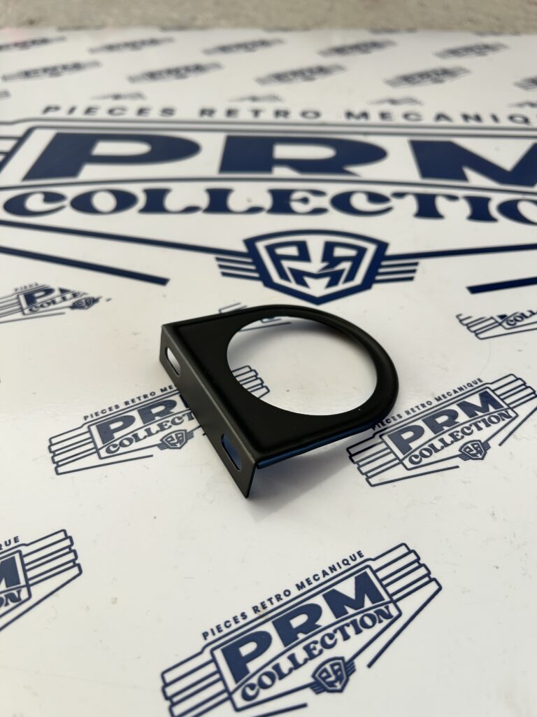 SUPPORT DE MANOMETRE ADDITIONNEL NOIR 1 TROUS Ø52mm