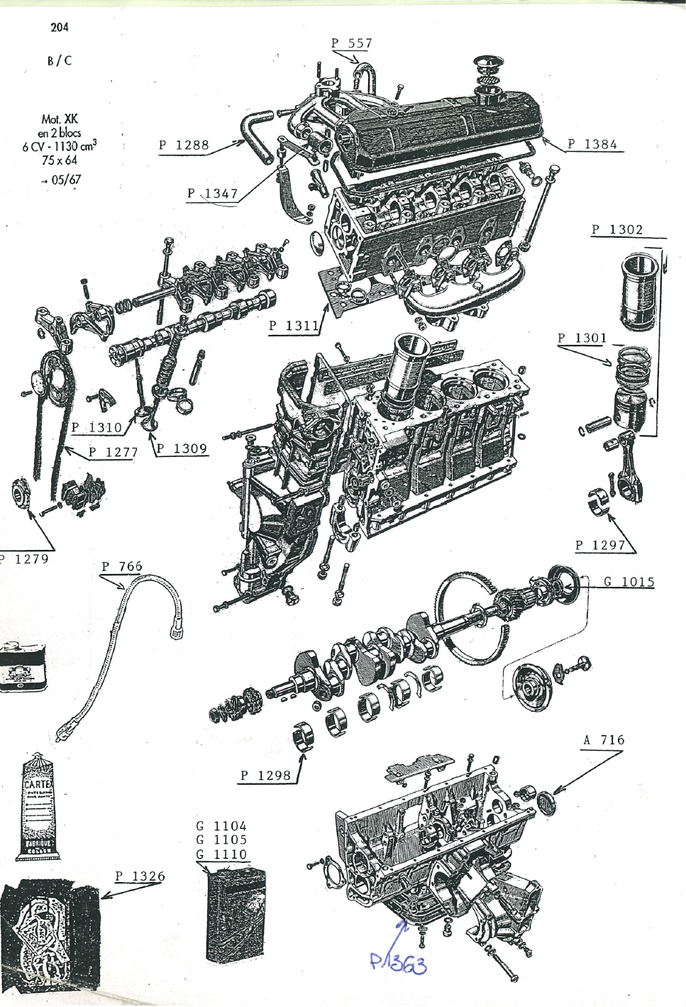 MOTEUR XK