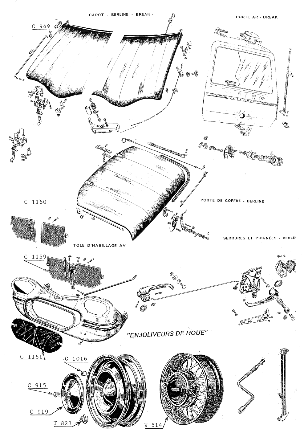 ACCESSOIRES - ENJOLIVEURS