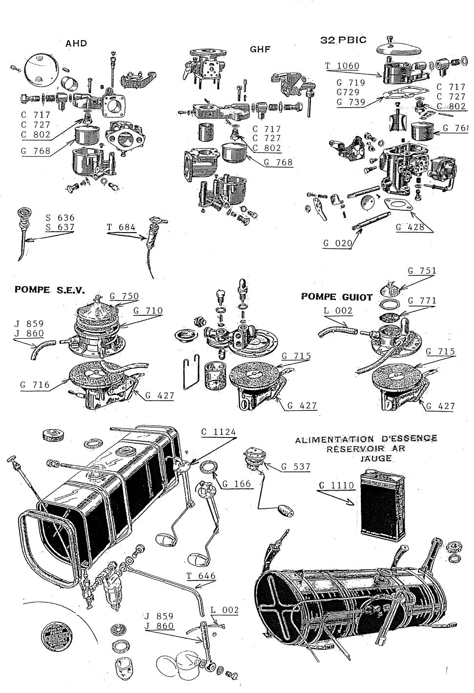 CARBURATEUR - ALIMENTATION ESSENCE