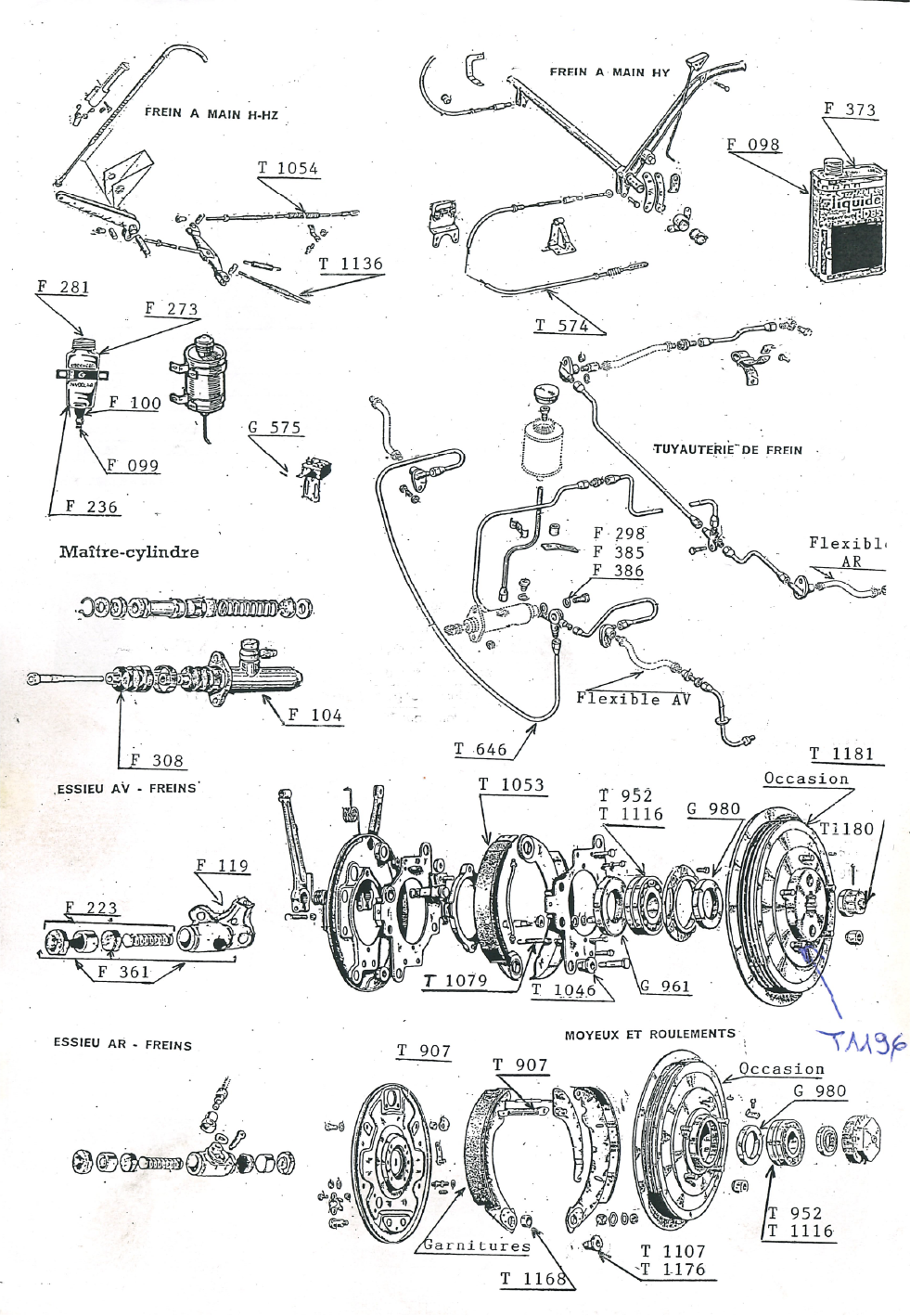 ACCESSOIRES FREINAGE