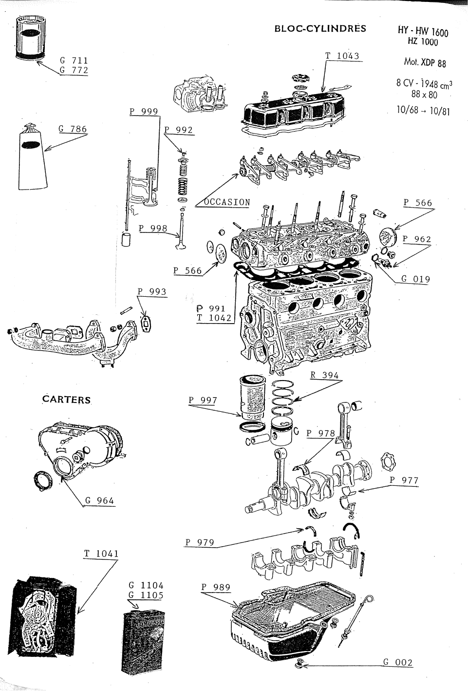MOTEUR XDP 88