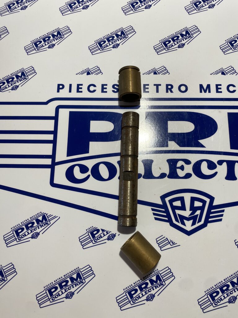 AXE DE PIVOTS Ø 23mm LONGUEUR 145mm + BAGUES BRONZE