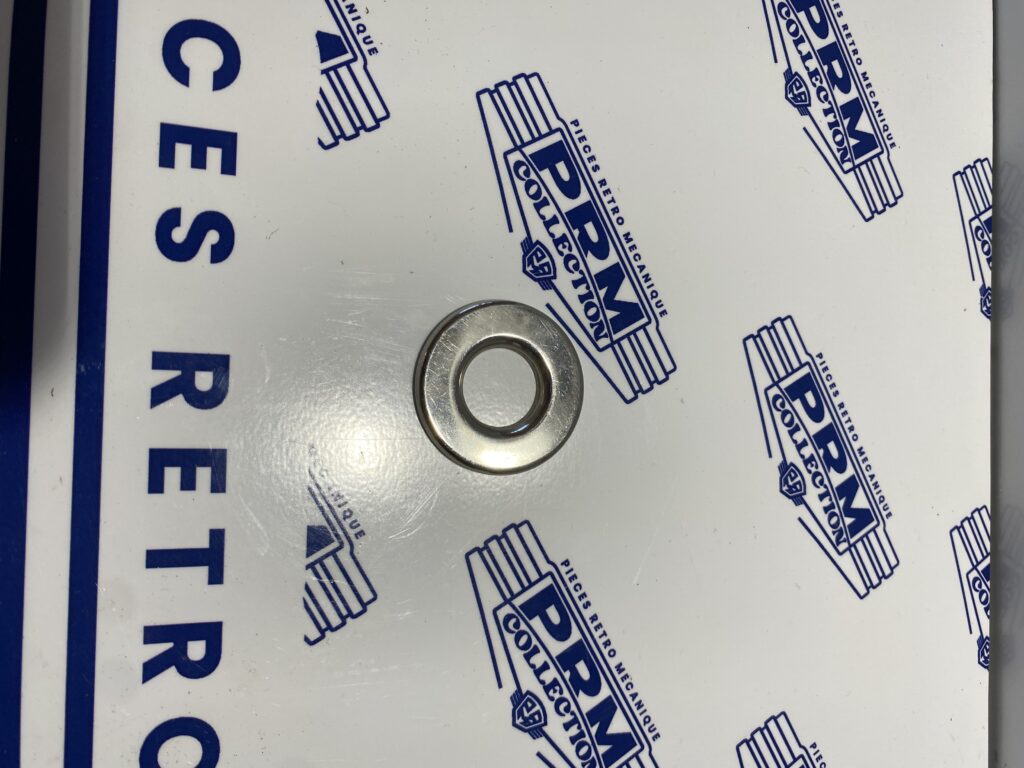 COUPELLE DE POIGNEE DE PORTE CHROME EXTERIEURE Ø 36mm