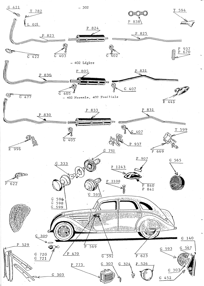 ECHAPPEMENT - ACCESSOIRES CARROSSERIE