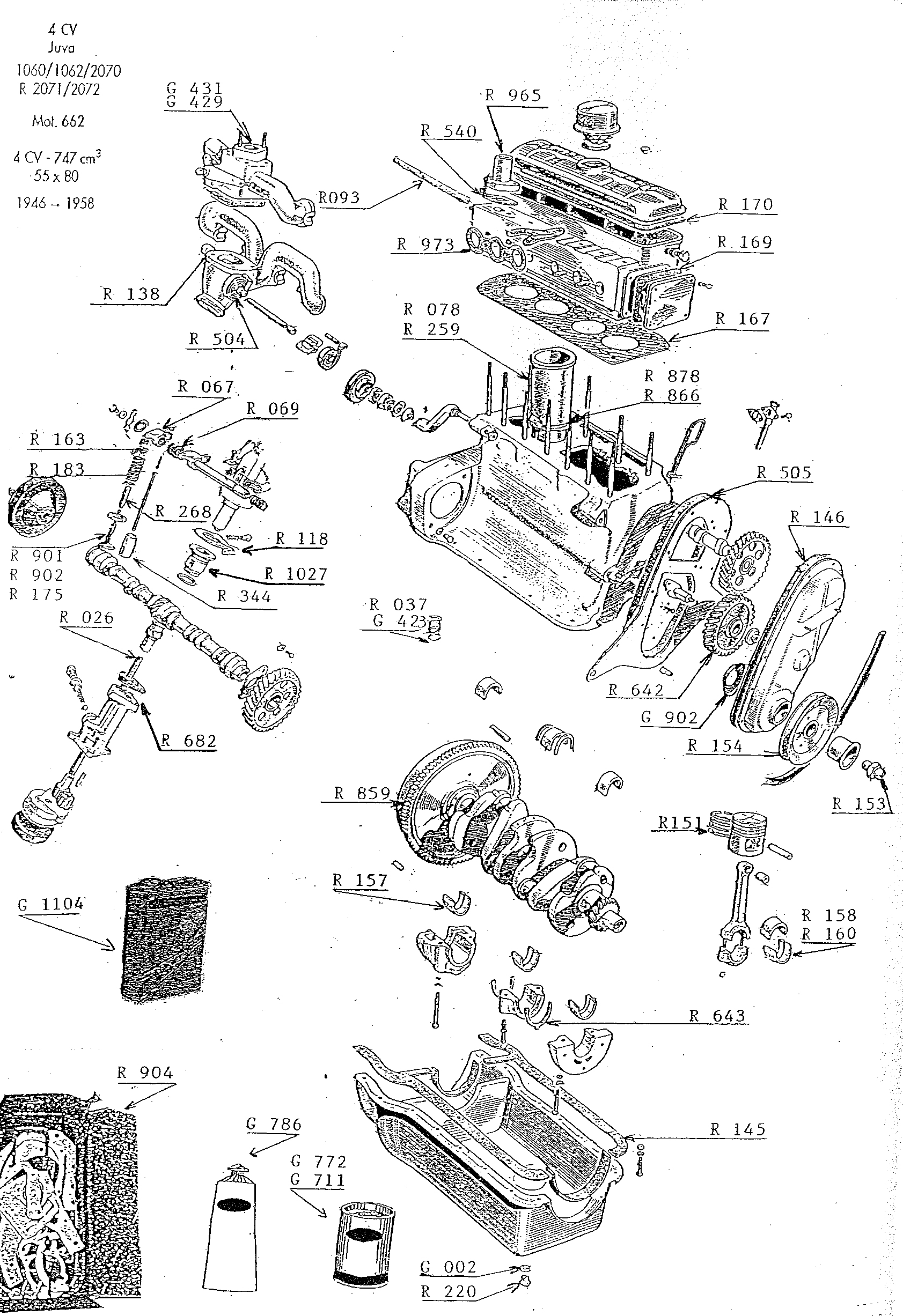 MOTEUR 662