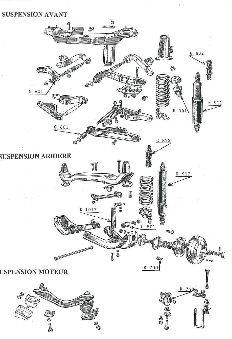SUSPENSION