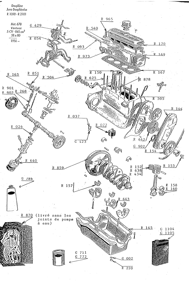 MOTEUR 670