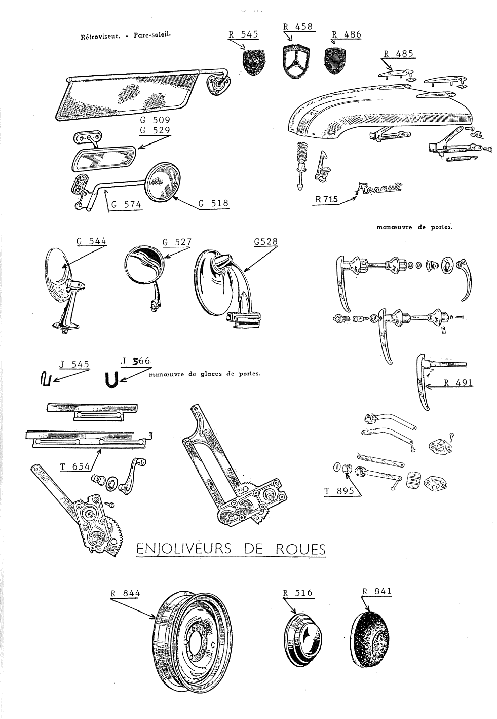 ACCESSOIRES DE CARROSSERIE