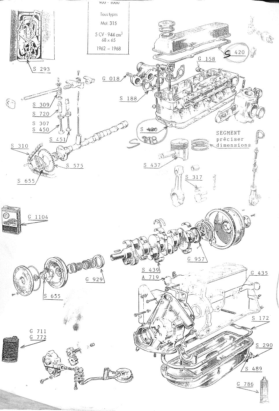 MOTEUR 315