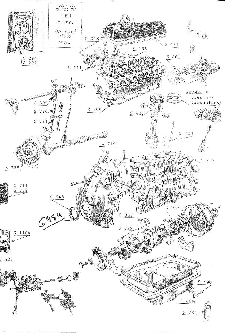 MOTEUR 349 S