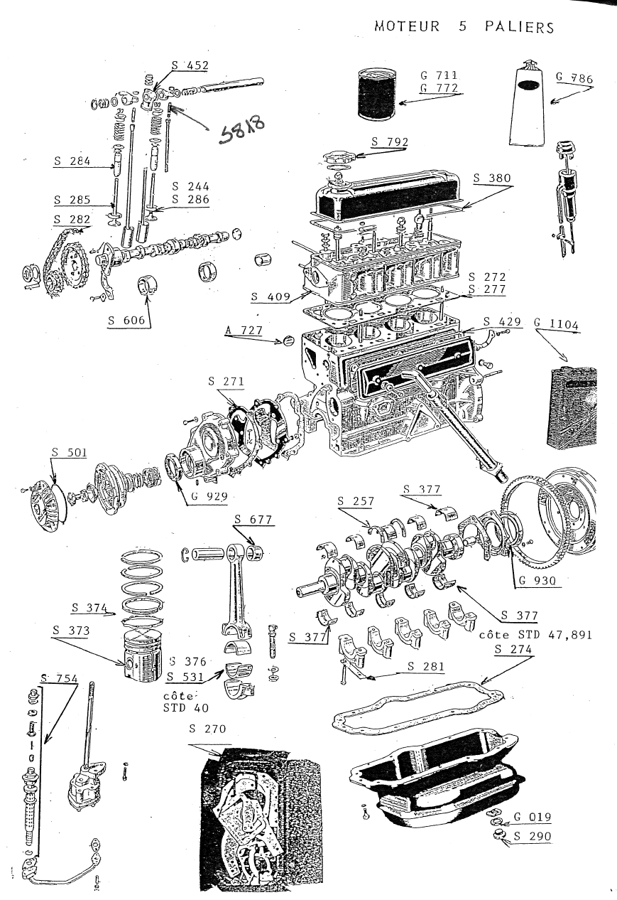 MOTEUR 5 PALIERS