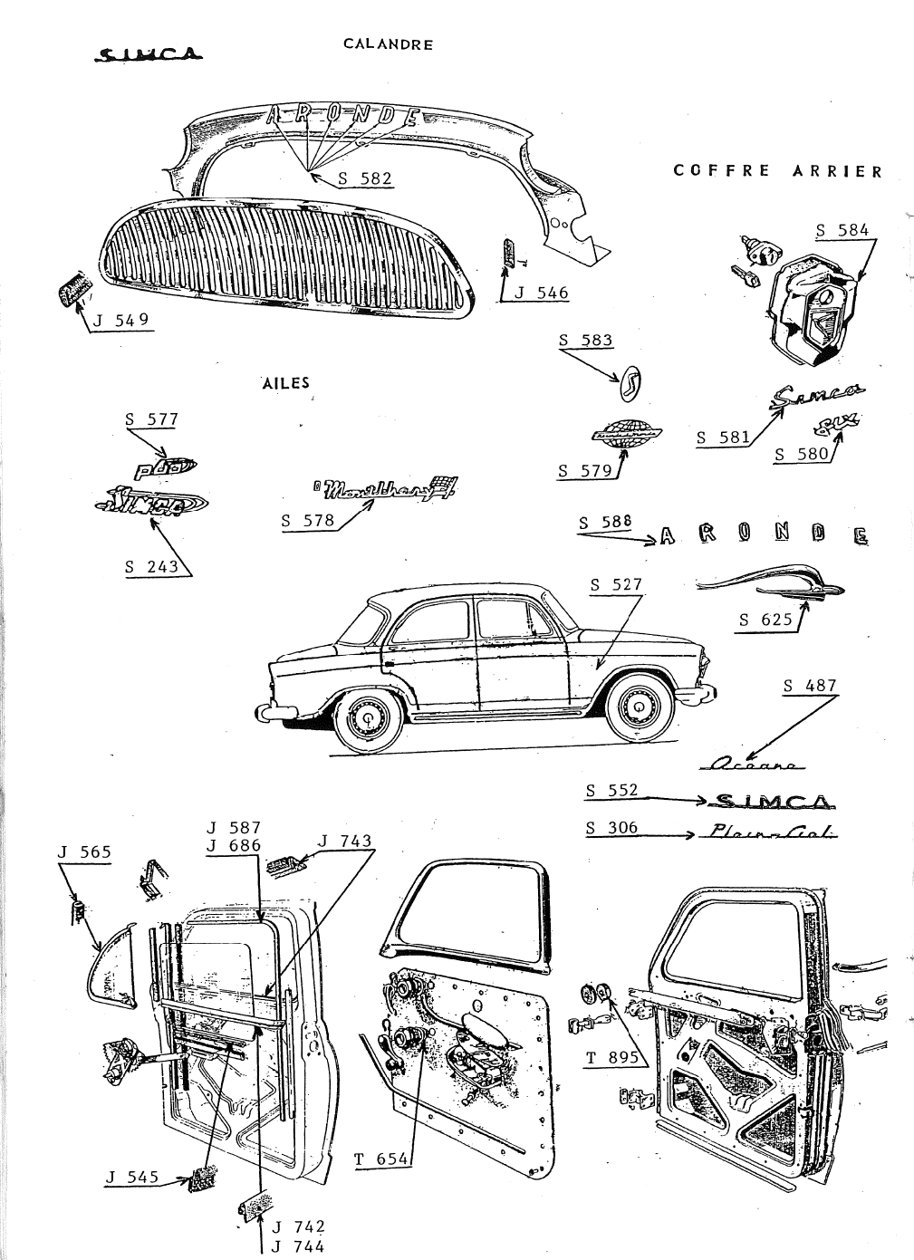 ACCESSOIRES CARROSSERIE